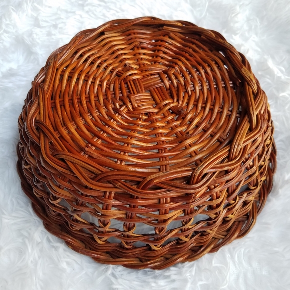 Boho Vintage Wicker Basket - Picture 8 of 12